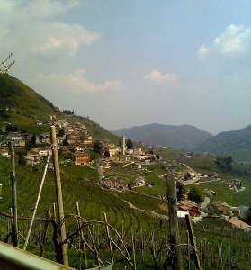 One of the best parts of wine travel: Walking and driving the steep hills of Valdobbiadene in  the Veneto region of Italy and getting an education into the difficulties of producing Prosecco DOCG and what makes it a special wine.